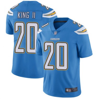 Los Angeles Chargers NFL Football Desmond King Electric Blue Jersey Men Limited  #20 Alternate Vapor Untouchable->youth nfl jersey->Youth Jersey